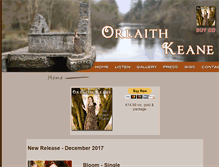 Tablet Screenshot of orlaithkeane.com